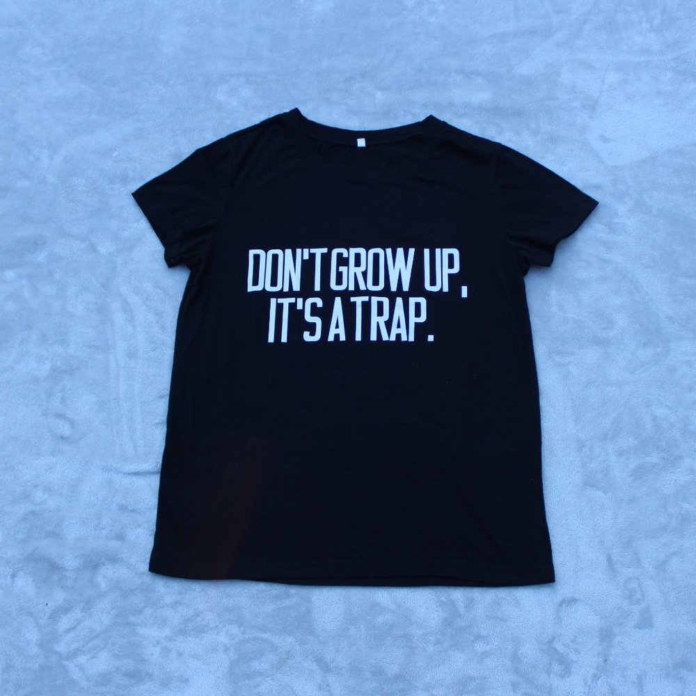 disney's peter pan inspired graphic tee shirt